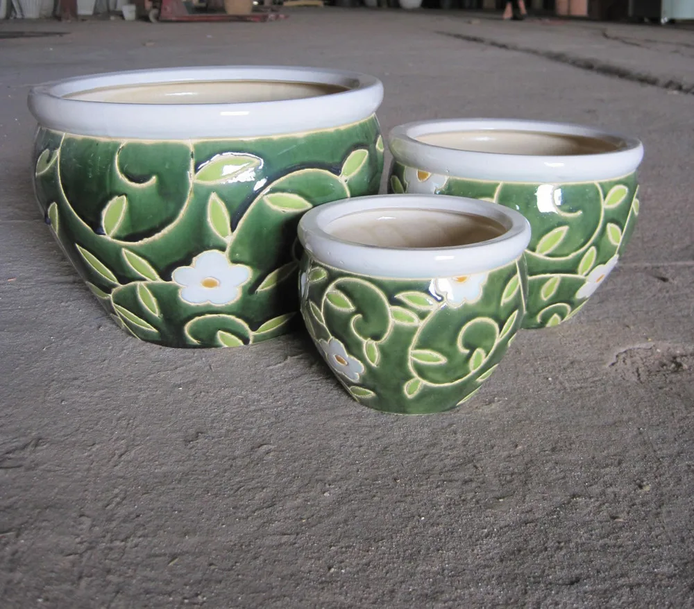 Decorative Ceramic Pot,Ceramic Glazed Pottery Planters. Buy Indoor