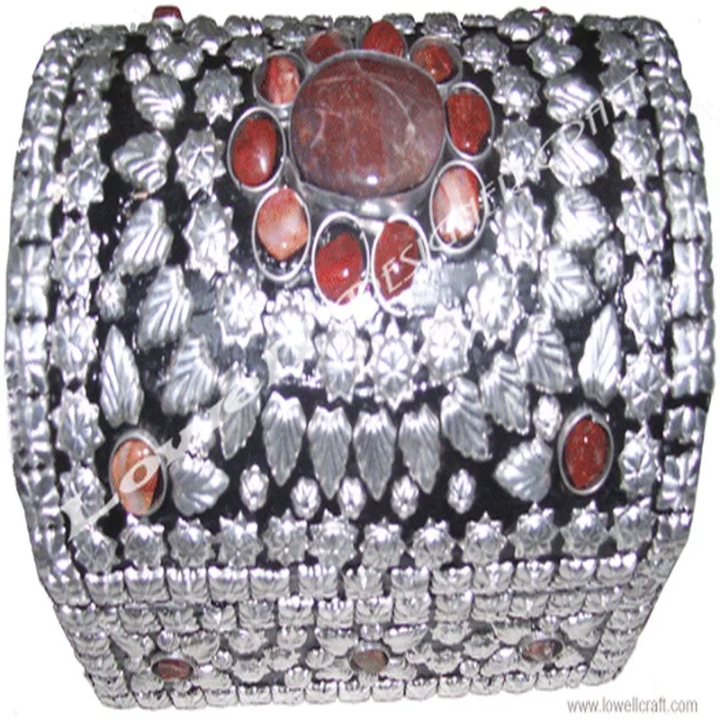 INDIA LAC BOXES/DECORATIVE BOXES/GIFT BOXES, View metal box wedding
