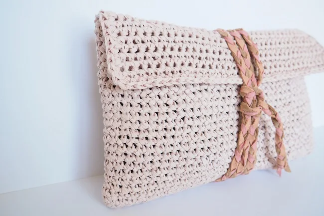 small raffia clutch