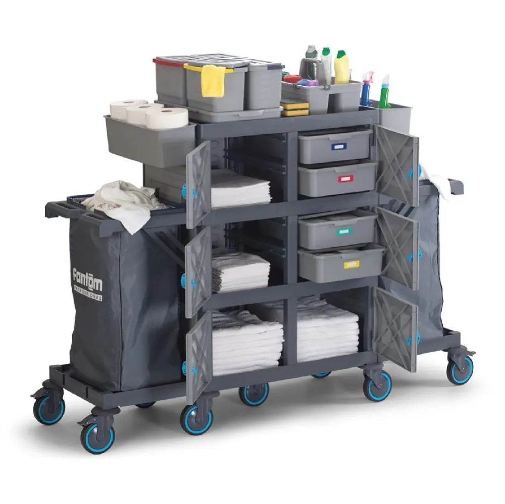 Housekeeping Trolley Buy Plastic Cleaning Trolley,Housekeeping