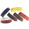 High quality multi-color braided waxed cotton cord