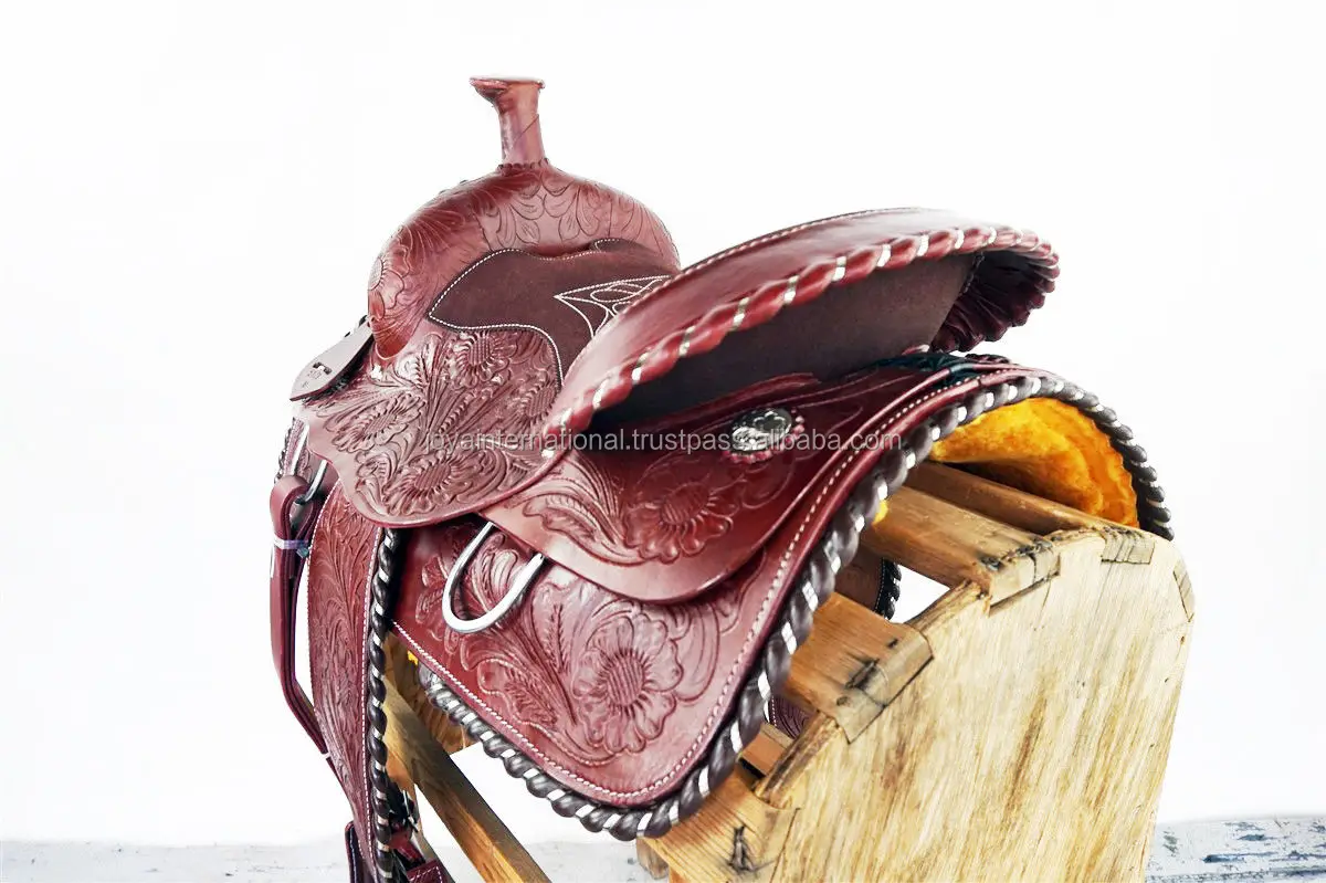 Best Quality Western Horse Saddles,Horse Genuine Leather Saddle Buy
