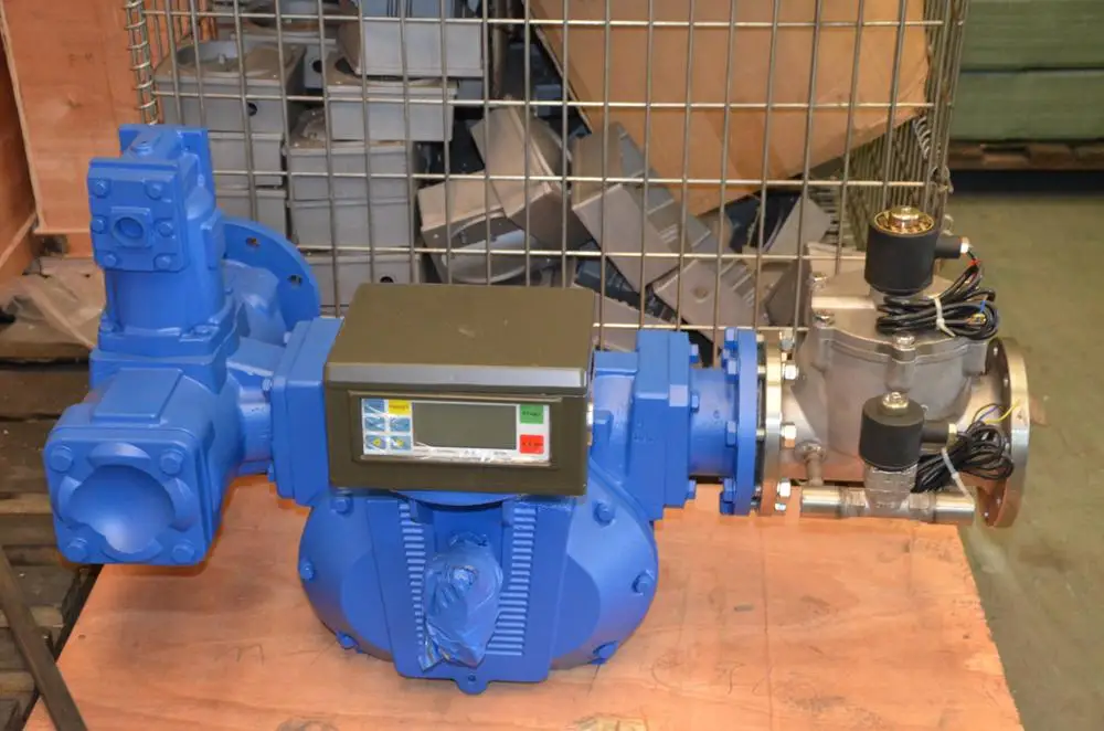 LC mechanical preset diesel flow meter M5 M7 M10, View Diesel preset