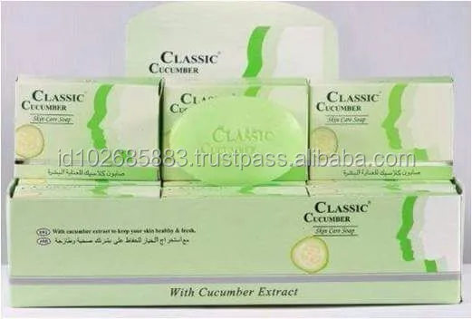 classic cucumber soap