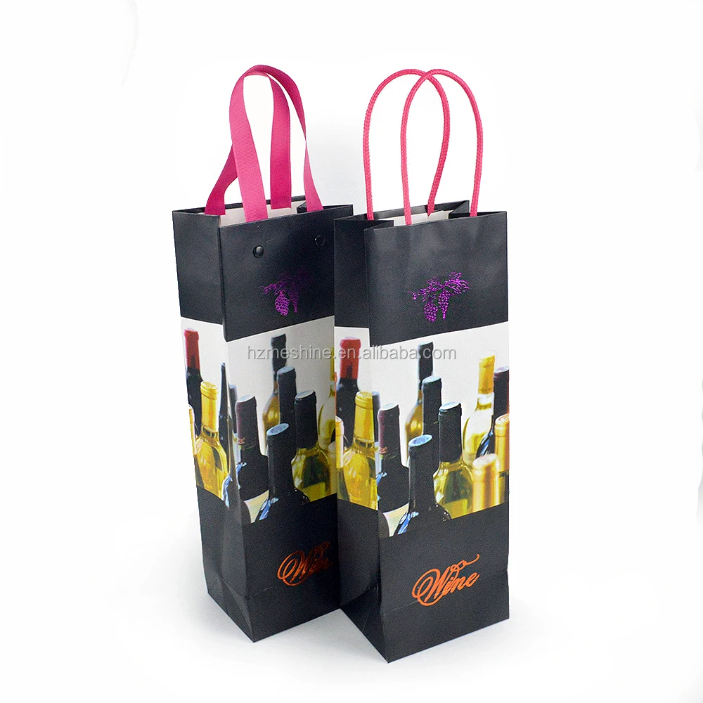 paper gift bags for wine bottles