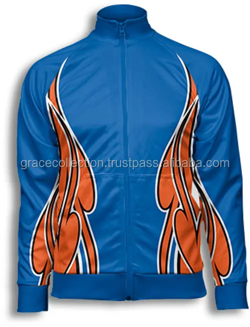 Oem Original Design Full Zip Sublimation Sports Warm Up Jacket - Buy Custom Sublimated Jackets 