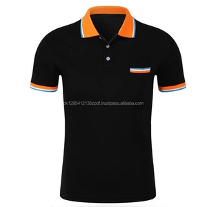Summer Fashion Men's Short Sleeve Polo Collar Work T-shirt Summer Fashion Men's Short Sleeve Polo Collar Work T-shirt