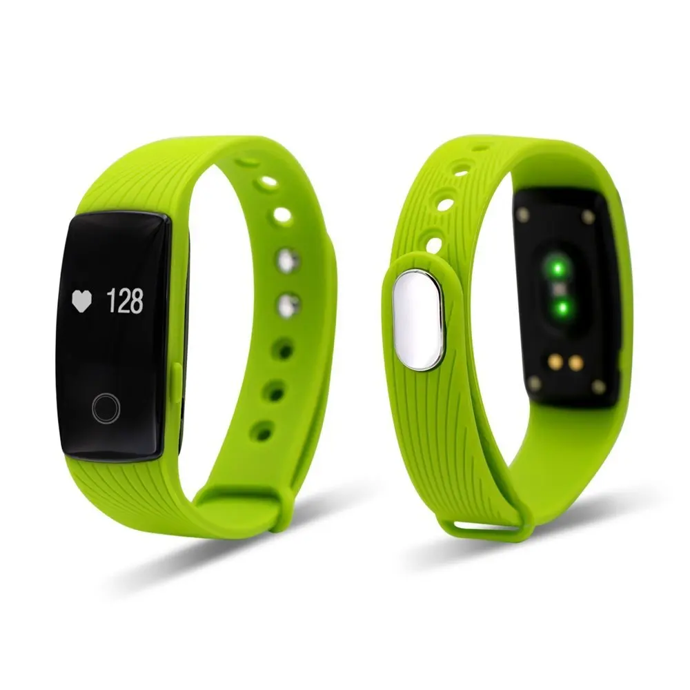 Smart Bracelet fitness band activity tracker with Real-time Heart Rate Monitor Steps Track Calories burnt Movement mileage Sport fitness tracker bracelet for Android IOS wristband watch