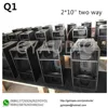 dual 10 inch Q1 Q sub line array cabinets,empty line array box