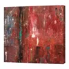 Malaysia Print Oil Painting Red Abstract Expression Printed on Artist Grade Canvas for Decor