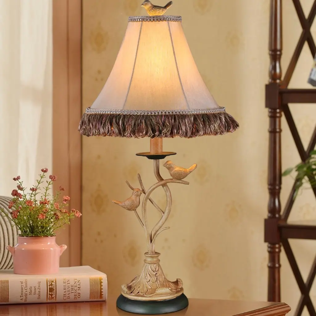 Push Lamp Switch Find Deals On Line At Get Quotations American Small Bird Table Lamp Personality European Resin Bedroom Bedside Push On Switch