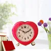 CE Heart Shape children clock kids customer sound voice alarm clock teaching clock
