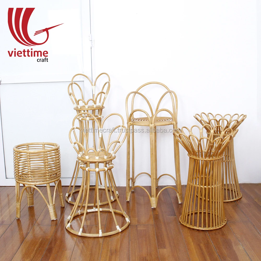 Collection Of 2019 Rattan Plant Stand Basket Wholesale