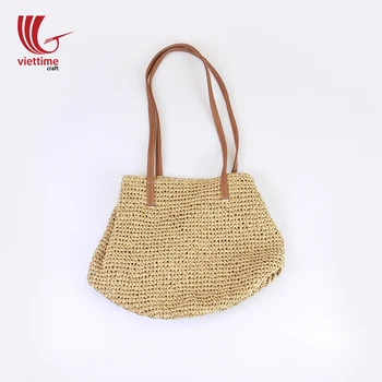 woven beach tote bag