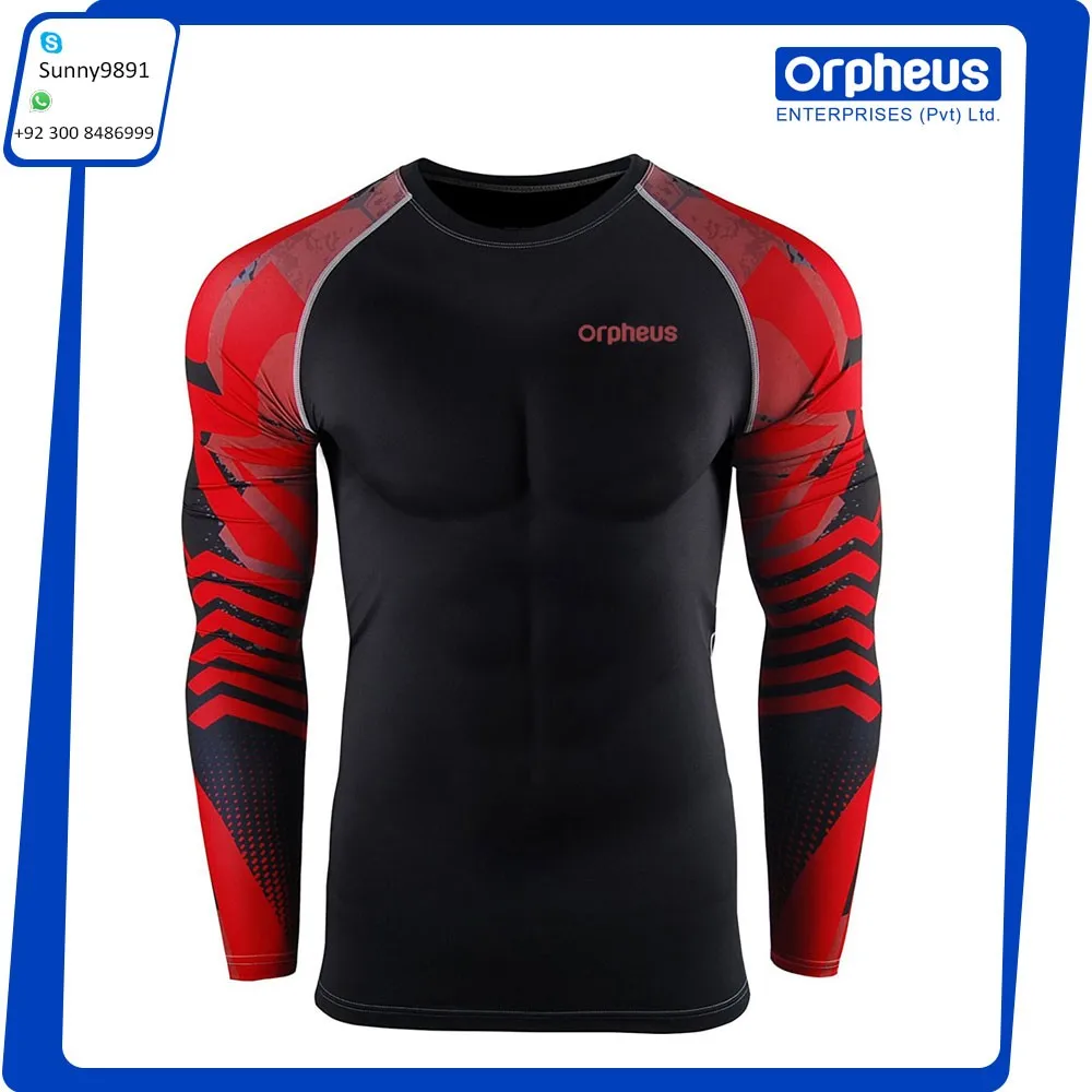 Latest Design Boy Rash Guard Fighting Wear Compression Rush Guard Buy
