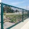 Steel wire chain link fence / chain link mesh for fence / diamond wire mesh fencing