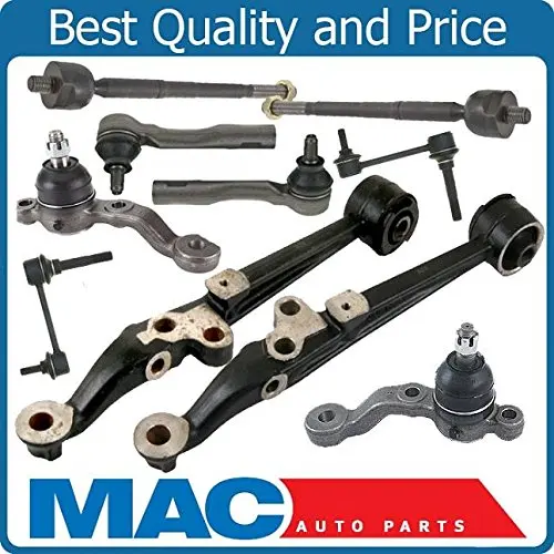 SCITOO 12PC Control Arm Ball Joint Tie Rod Ends Sway Bar Pitman Idler Arms Kits fit Ford Expedition F150 F250 1998-2002