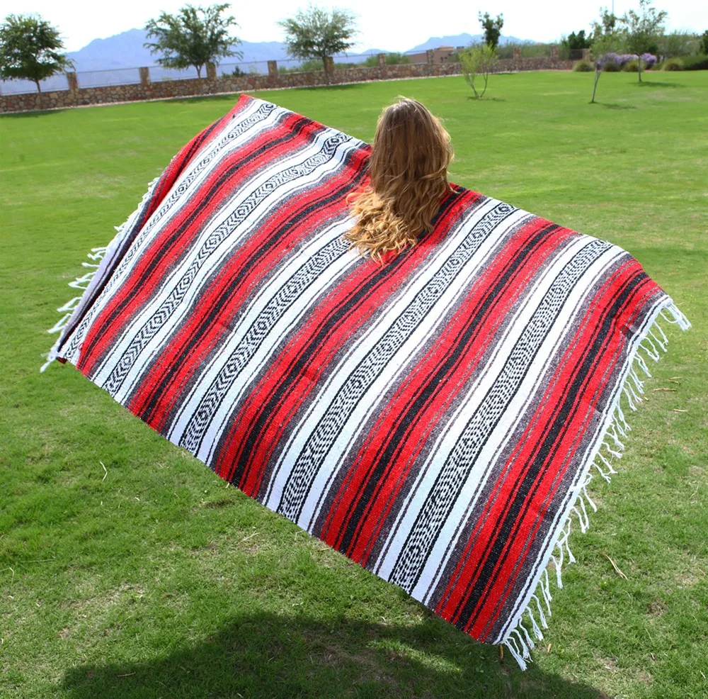 Mexican Falsa Yoga Acrylic Blanket Buy Mexican Blanket,Yoga Blanket