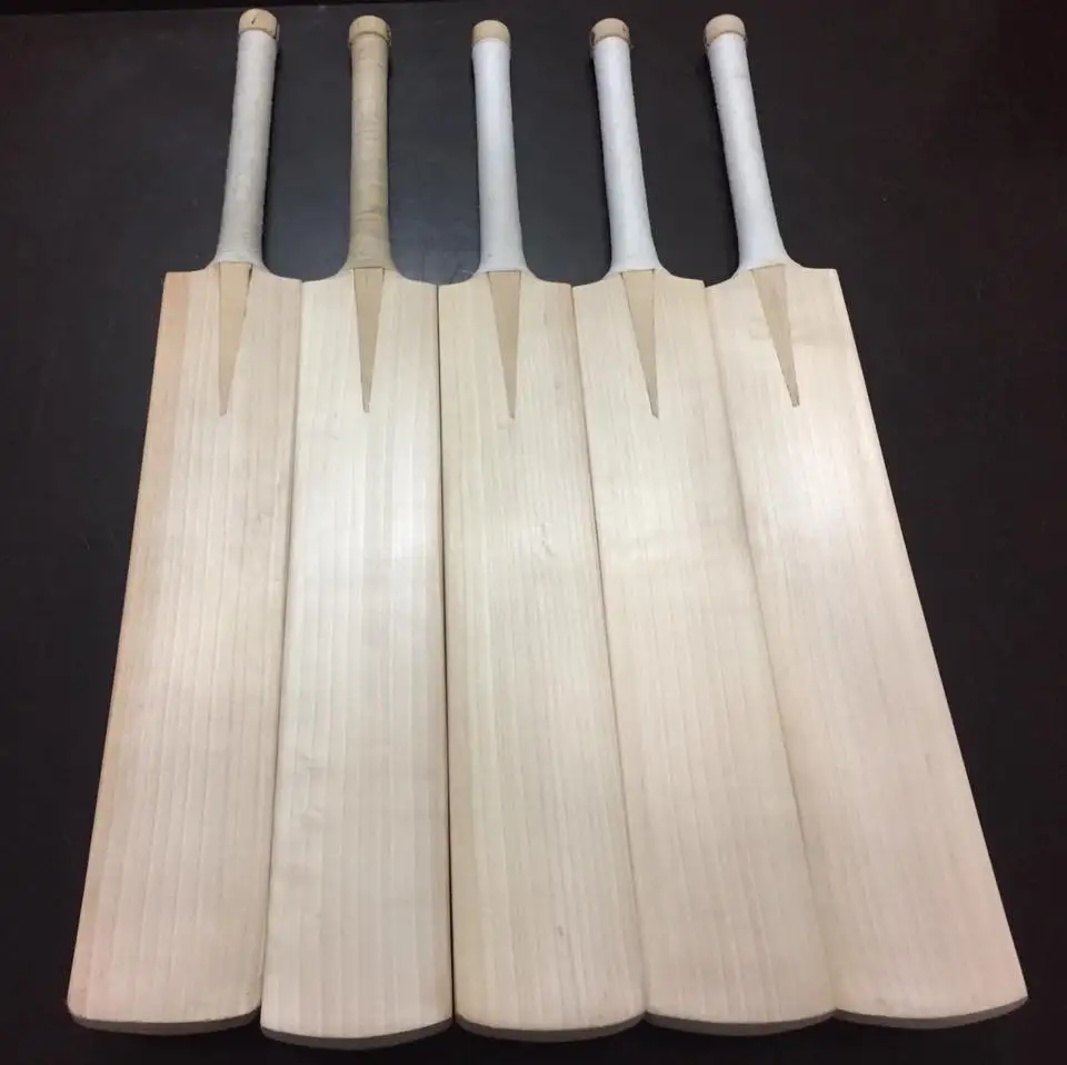 Custom Made Cricket Bats Grade A English Willow Wood Bat Factory