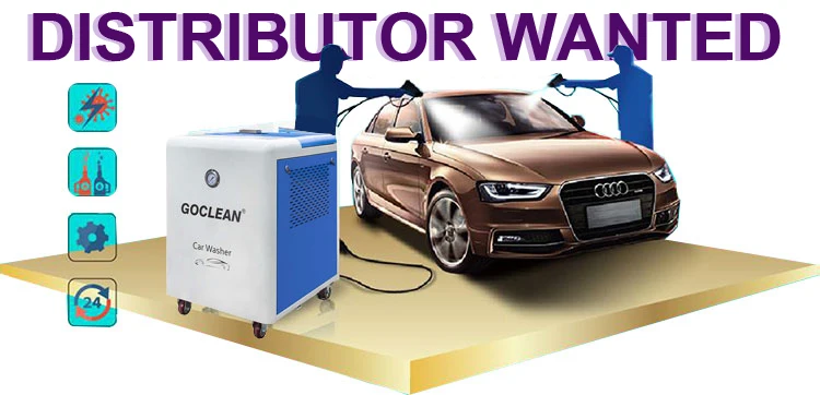 bacteria killing waterless steam cleaning car washer