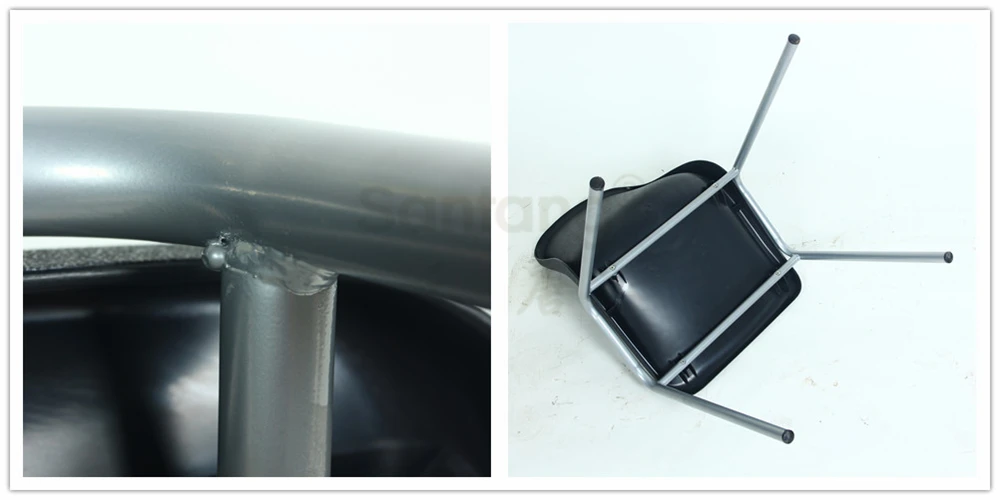 stacking chair metal legs