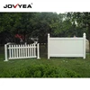 Portable safety white pvc picket fence for commercial activities/racing events