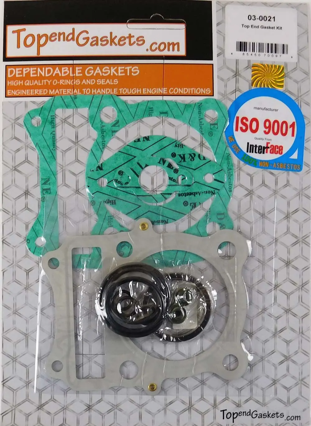Get Quotations · Top End Gasket Kit 1987-1994 Suzuki Quadrunner 250 2x4 / 4x4 / LT-