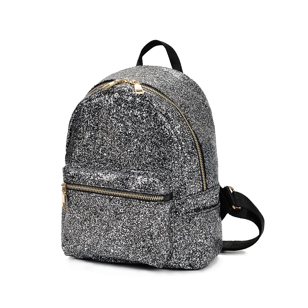 glitter school bag