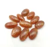 Natural Gold Color Sri Lanka Oval Loose Sunstone Cabochon