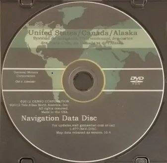 what is the latest gm navigation disc