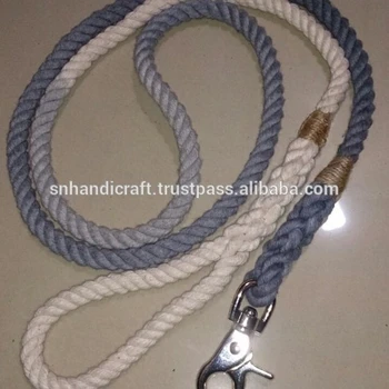cotton dog leash