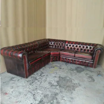 Sectional Chesterfield Sofa Design In Genuine Leather Latest Sectional Chesterfield Sofa Design In Genuine Leather