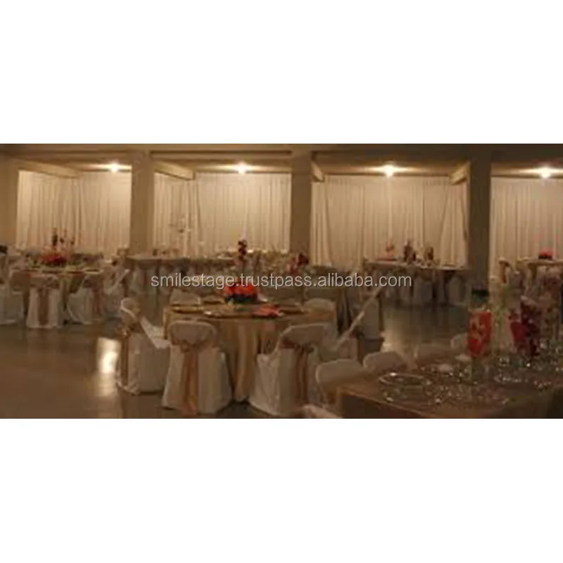 Pipe Drape Road Case Double Rod Backdrop Aluminum Backdrop Stand