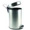 Stainless steel bathroom accessories set - Lotion Pump, Tumbler, Soap dish, Toothbrush holder ,Cotton Jar,1L Mini dust bin
