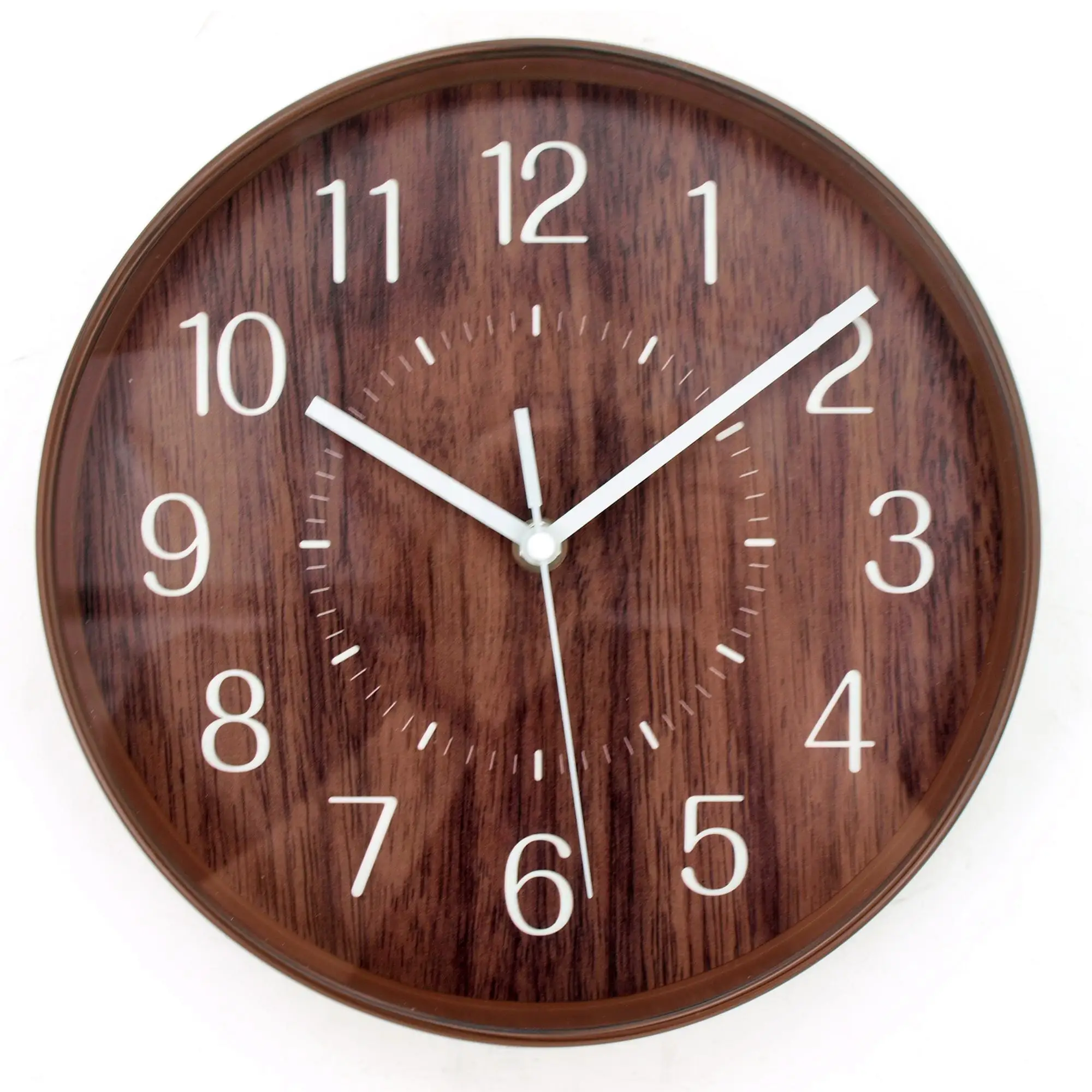 Round Quartz 10" Silent Non Ticking Wall Clocks For Sale Buy Cheap