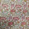 Running Hand Block Cotton Woven Printed Fabric