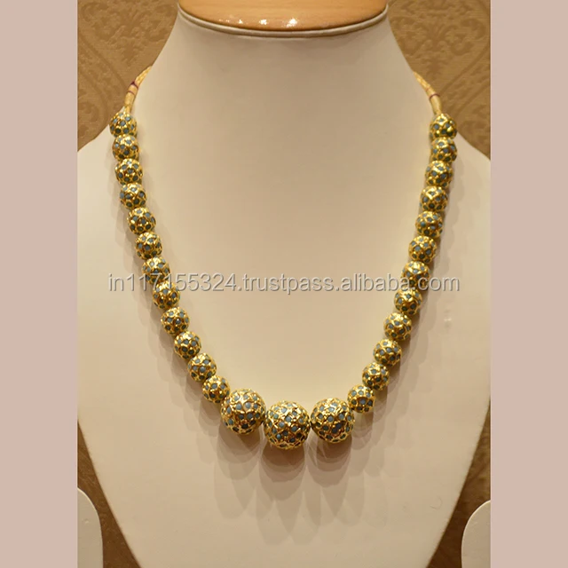 gold mala design