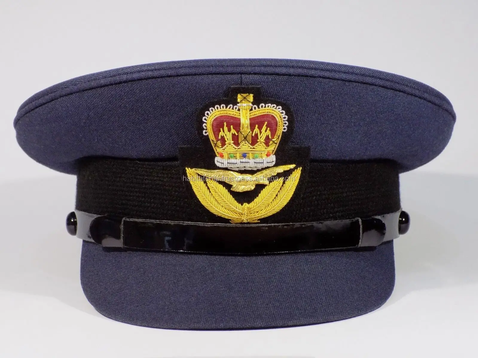100/% Genuine British Royal Air Force RAF Officers No1 SD Dress Hat All Sizes