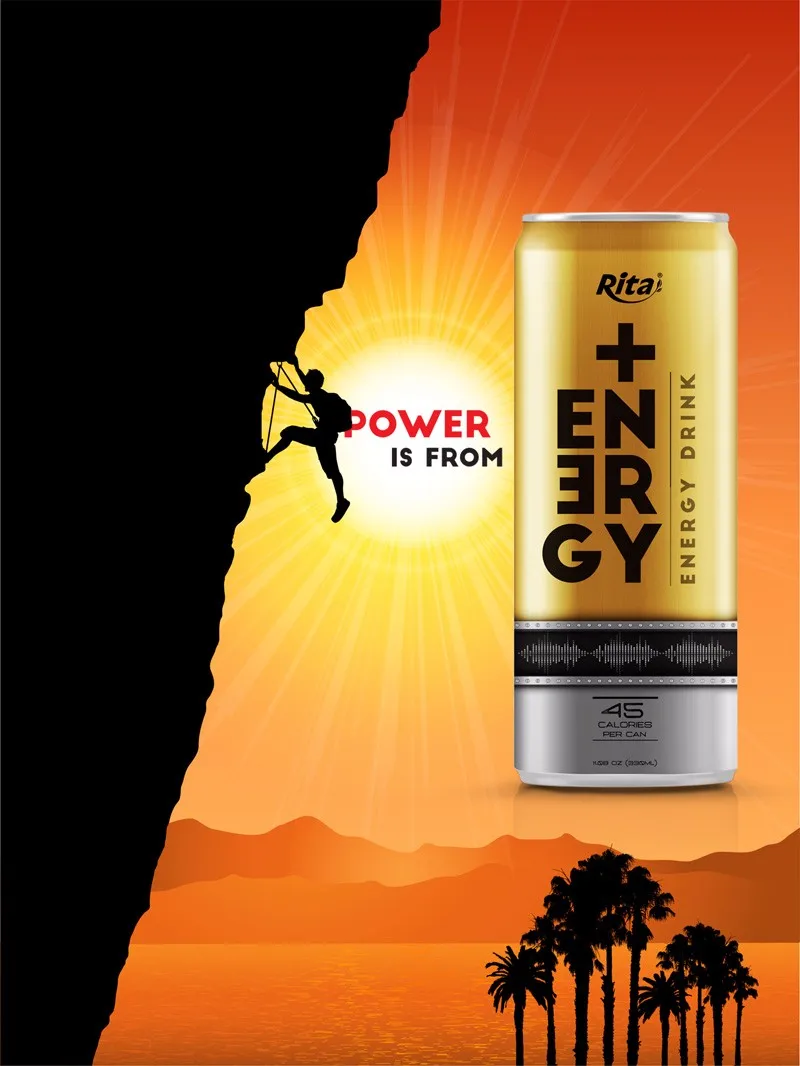 Wholesaler Soft Drink 320ml Slim Canned Energy Drink Buy Energy
