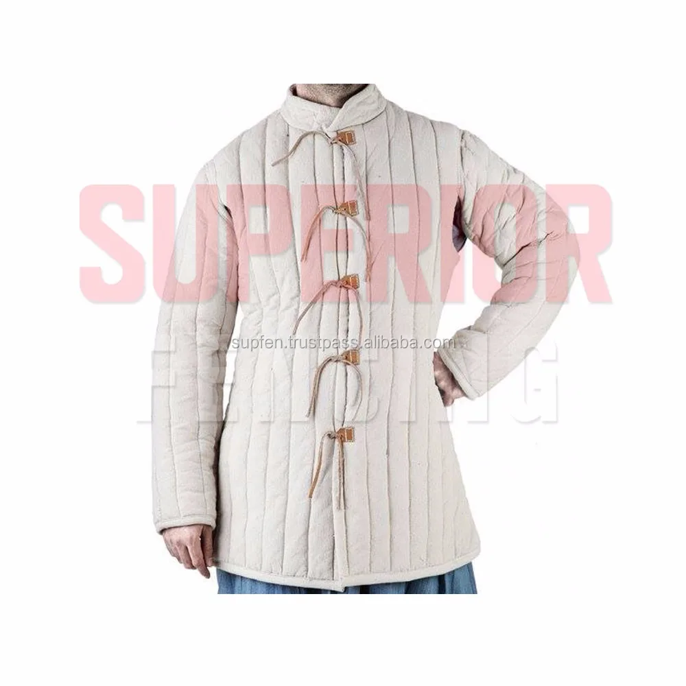 
Gambeson Aketon Jacket, Padded Medieval Armor,Padded armor, Reenactment SCA Coats 