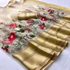 Exclusive indian fancy saree / printed boutique saree / designer party wear saree for women