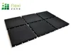 TUV certified playground tiles safety rubber mats 7cm green rubber mats playground mats interlocking rubber floor tiles
