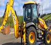 Price negotiable used jcb machine 3cx/4cx used backhoe loader, used caterpillar 420/436 loader with good working condition