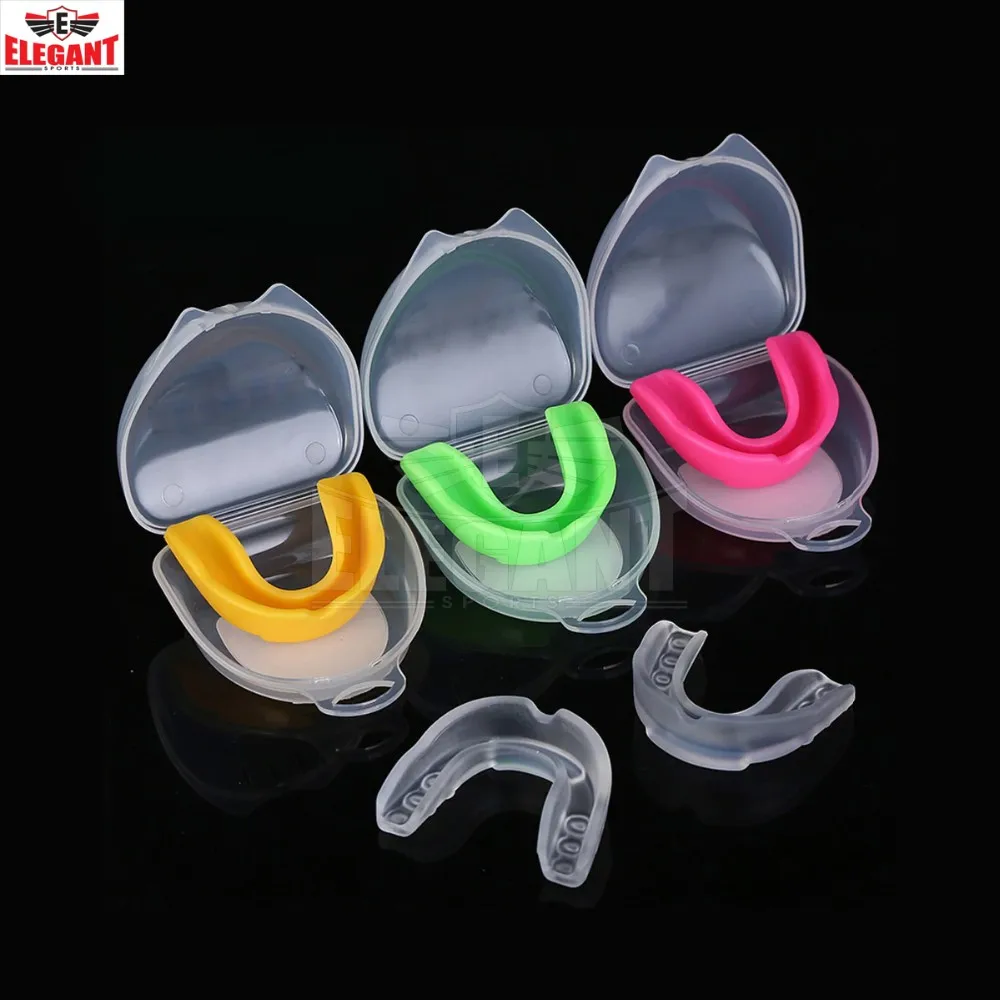 Adult Mouthguard Taekwondo Muay Thai Taekwondo Boxing Double Mouth