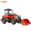 EVERUN Farm Machinery Small mini Front End Wheel Loader ER10 With Hydraulic Snow Blade