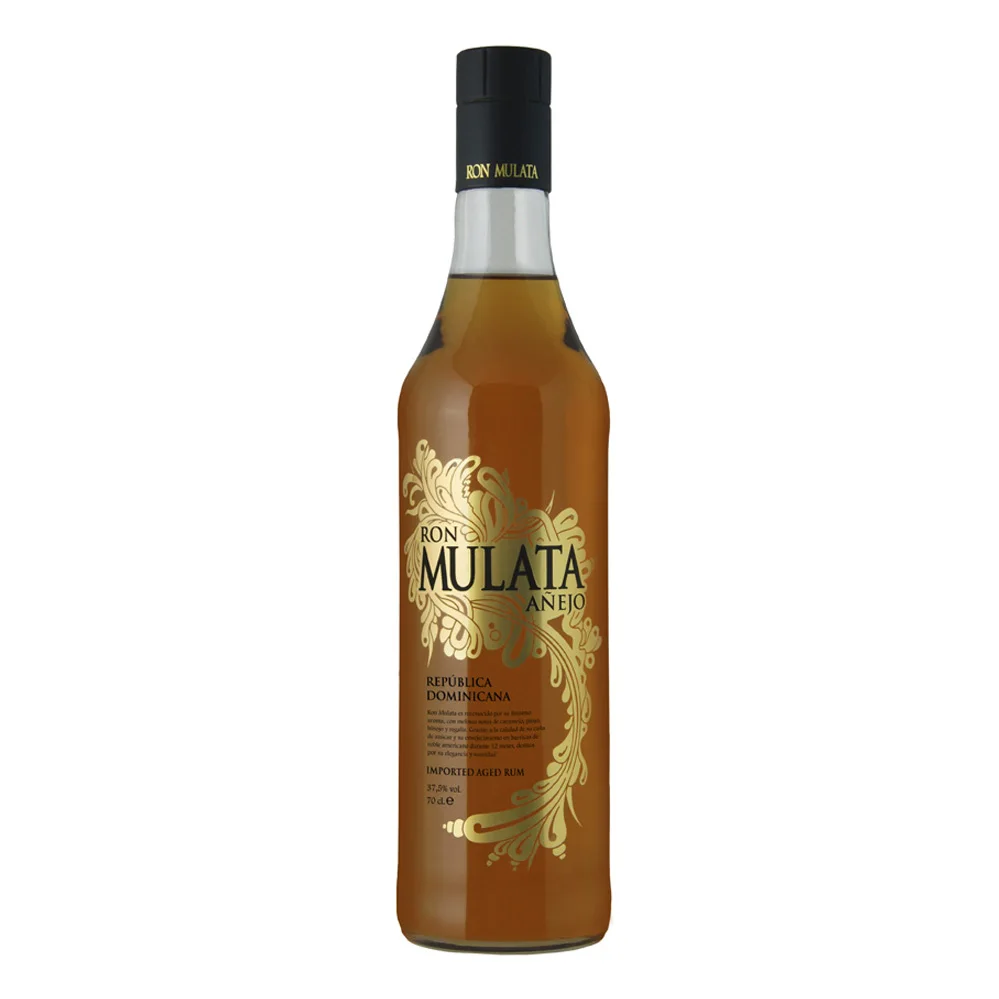 
Aged Dominican Rum (Gold and Silver) - MULATA - Aged in oak barrels 