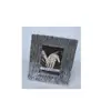 Tree bark inspired Aluminium Photo Frame with Mirror polish also available in Mat