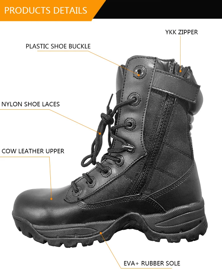 Wholesale Quantity Lace Up Tactical Mens Combate Boots Buy Mens