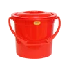 Export Company Cheap Plastic Water Buckets With Lids Made In Vietnam OEM Acceptable