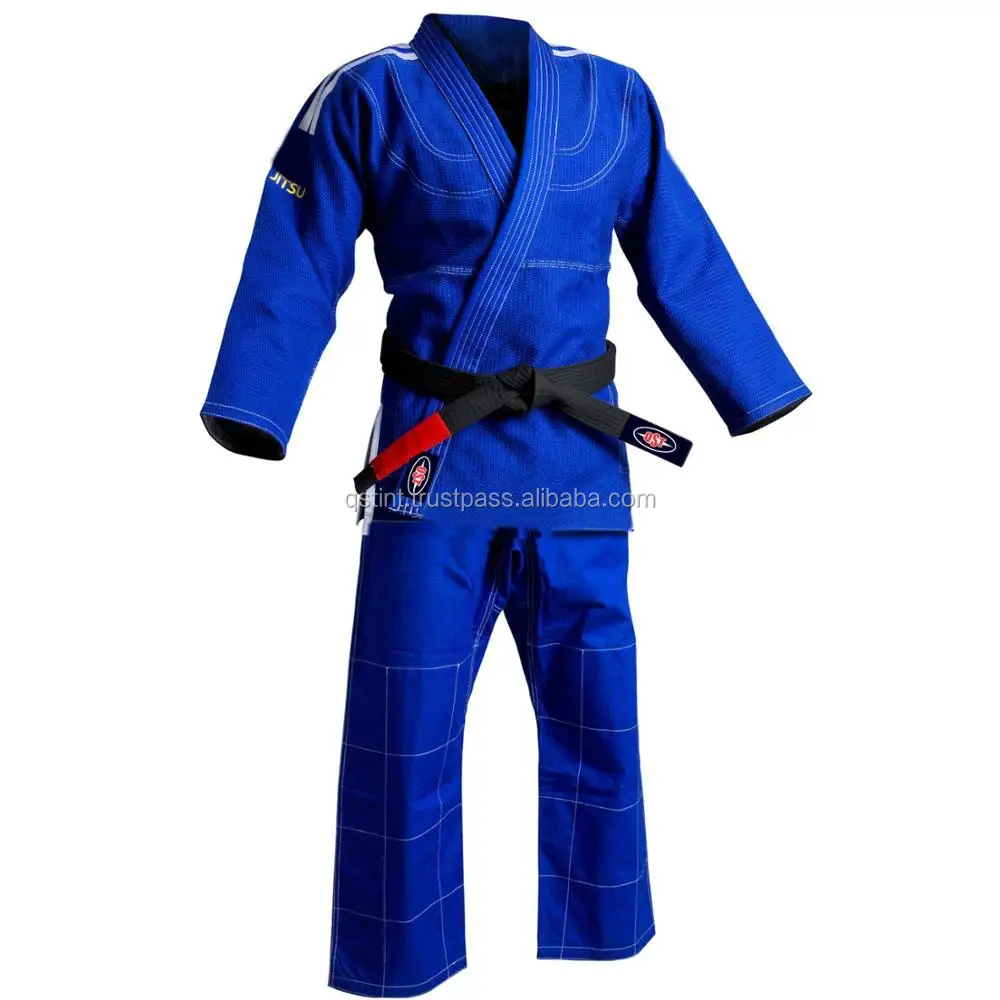 Blue And White Judo Gi Martial Arts Wears Bjj Kimono Judo Uniform Buy
